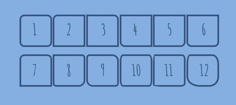 Shapes using css border-radius property