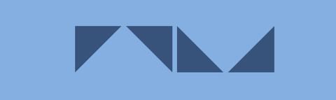 Triangle shape using css border property