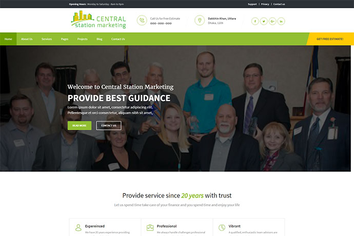 Business Showcase Template